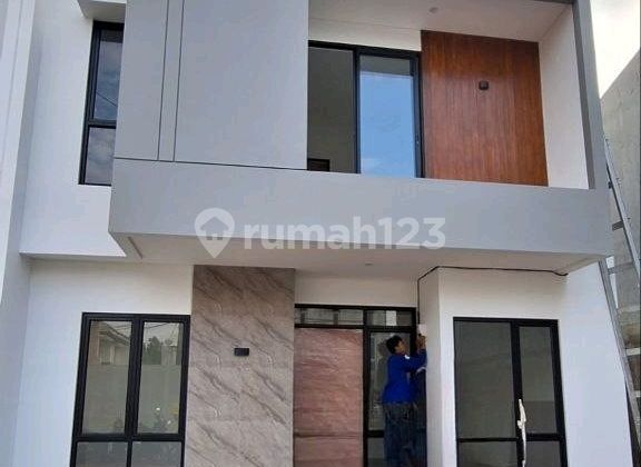 Rumah Baru Scandinavia Premium Free BPHTB 10 Menit LRT dan Tol Jatibening