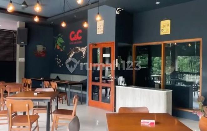 For sale, 2-story house plus cafe in Duren Sawit area, East Jakarta.