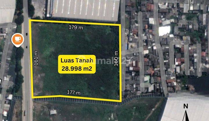 ✅ Dijual 2,9 Ha Kavling Industri & Pergudangan Hacaca Di Jl. Marunda Makmur, Bekasi (seberang Marunda Center) 2