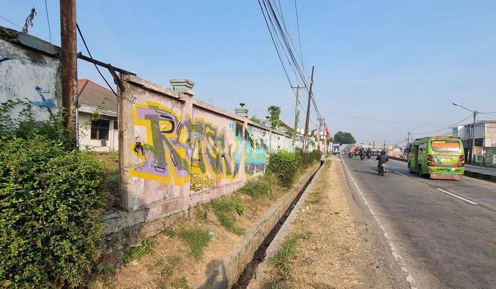 Tanah di Cikampek Pinggir Jalan Raya, Karawang SHM 2.000 m²