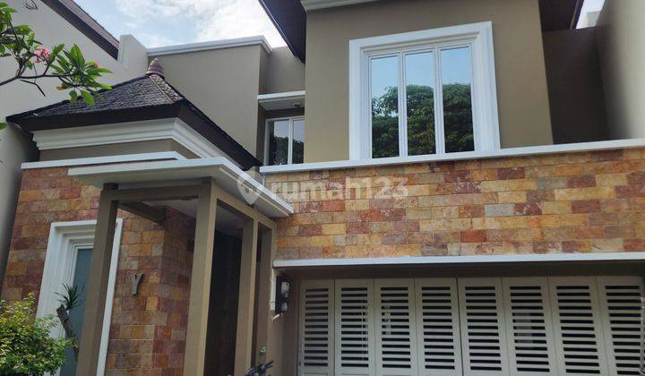 Rumah Model Villa Bali 2 Lantai di Pejaten, Jakarta Selatan 1