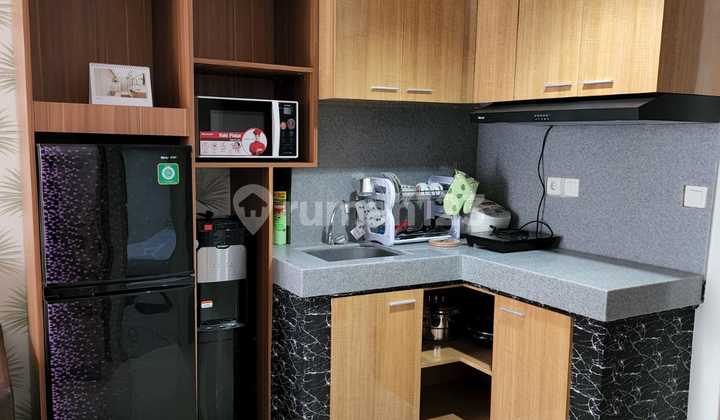 Apartemen Vasanta 1 BR fully furnished di dalam kawasan industri MM2100