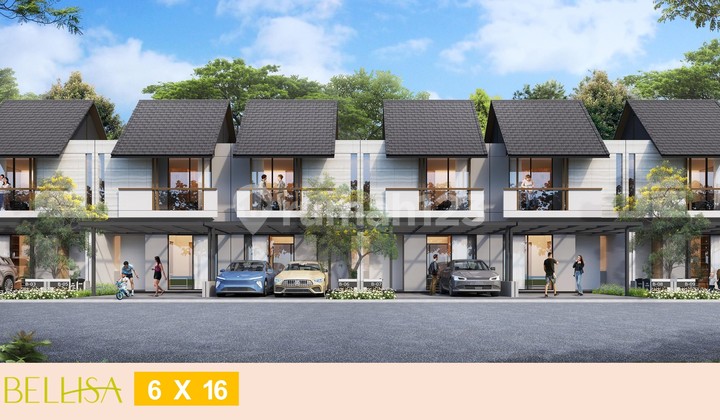 For Sale 2-Story House in Botanica Belissa Bintaro Near Parigi Toll Road