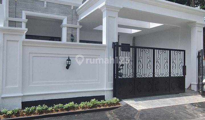 Dijual Rumah Baru Brand New American Classic Depan Taman Di Griya Loka Bsd  2