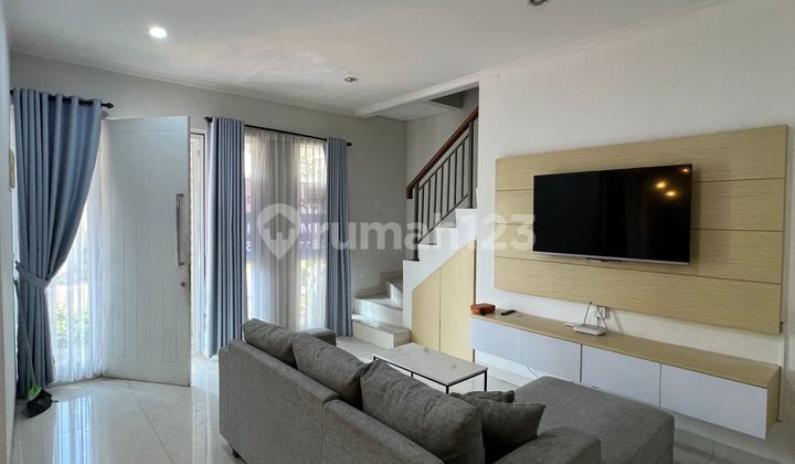 Jual Bu Rumah Furnished Cluster Atlanta Village Gading Serpong 2