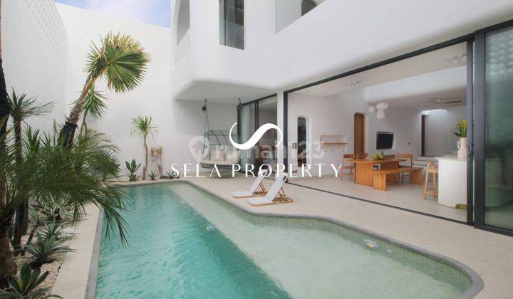 Minimalis Mediteranian Villa 3 BR Canggu 1