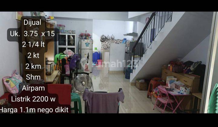 Dijual cepat rumah siap huni di Taman Palem Lestari 1