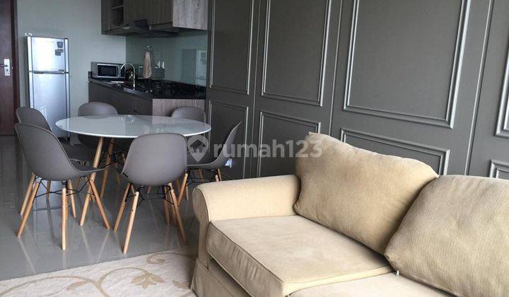 Dijual Apartemen The Accent Bintaro, 2 Kamar Tidur, Luas 77m2, Lantai Rendah, Furnish  2