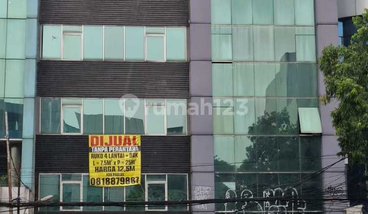 Dijual Ruko Gandeng 4 & 5 Lantai Cideng Timur