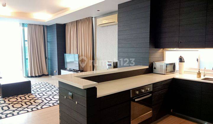 Kemang village , Ritz twr. 205 m2, 4 jadi 3 kmr. Furnish  35 jt/ bln MURAH 2