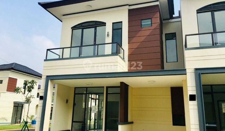 Rumah Allura Lavon Swancity Semifurnish Rapi Posisi Hook Bagus 1