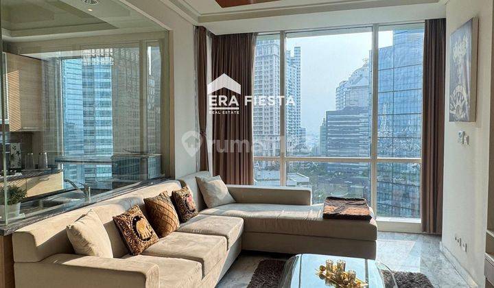 Dijual Cepat Apartemen Mewah Fully Furnished  5 Menit ke MRT Setiabudi 1