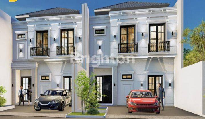 DIJUAL RUMAH GRESS AMERICAN STYLE DI SUTOREJO TIMUR 1