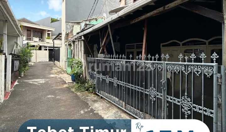 Dijual Rumah Tua Tebet Timur