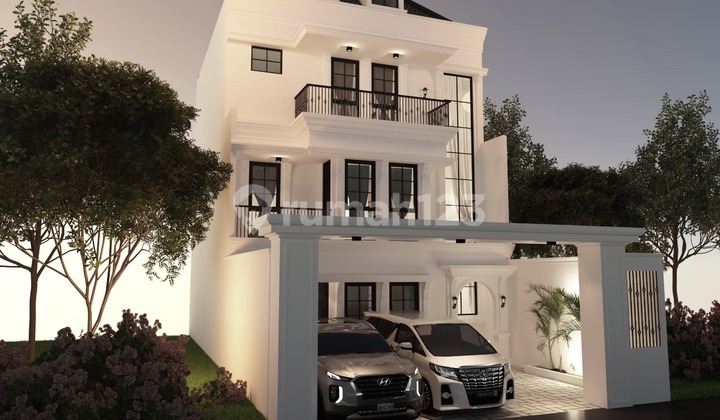 Rumah Bangunan 3 Lantai Tebet