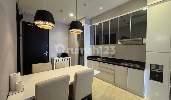 For Sale Sudirman Suites Mewah 2+1 Br Strategis Furnished 2