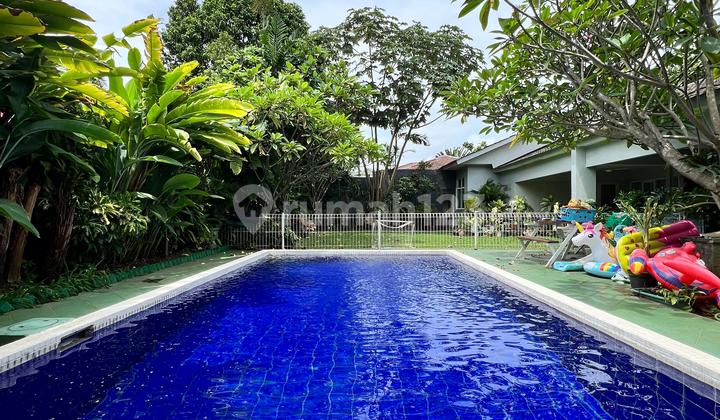 Kemang Best Price Single-Story House With Swimming Pool & Spacious Garden