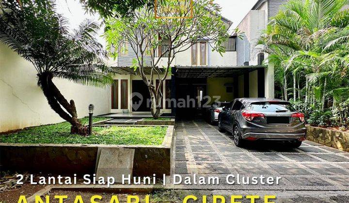 Rumah Cipete 2 Lantai Dalam Komplek Ada Taman, Pool Carport 1