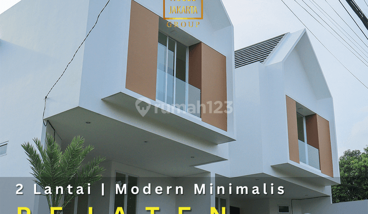 Rumah Pejaten 2 Lantai Minimalis, Ada Carport Muat 2 Mobil 1