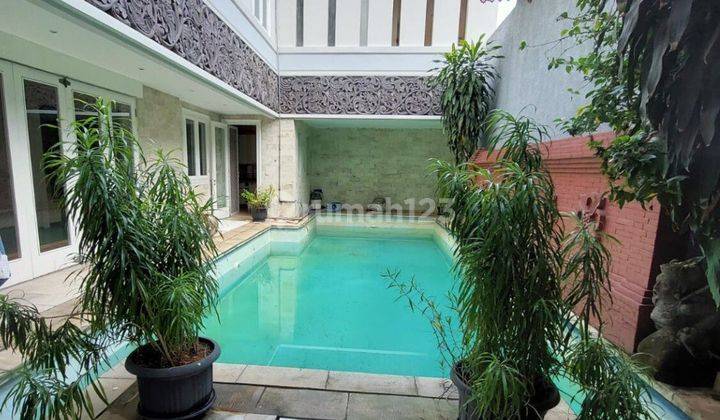 Rumah Kebayoran Baru 2 Lantai Ada Pool Garasi Carport Luas 1