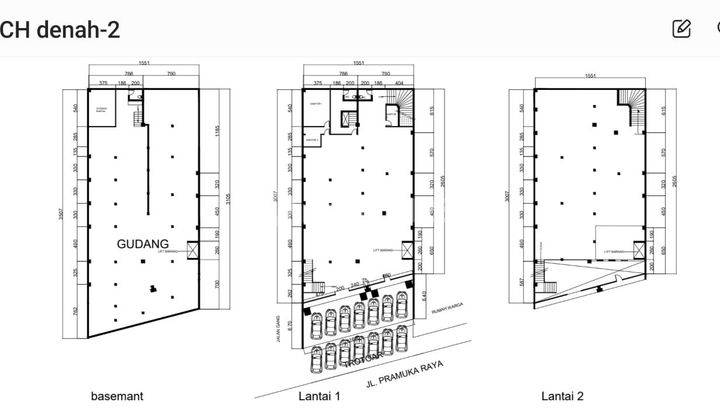 Gedung 3lantai Jl.prqmuka cempaka Putih Jakarta Pusat  1