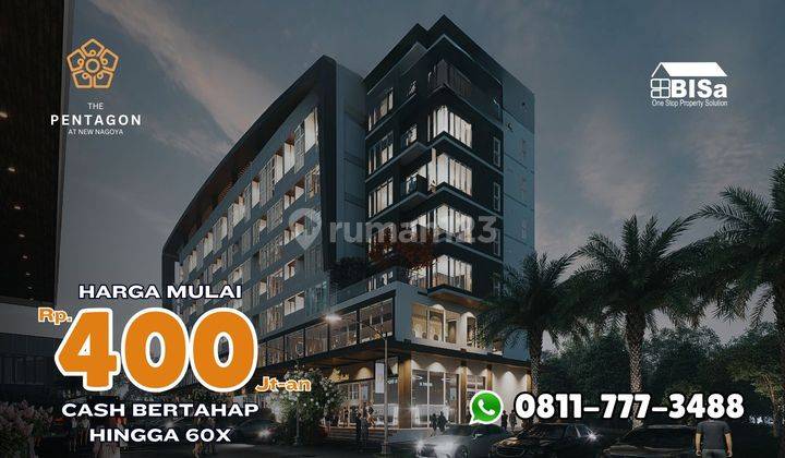 The Pentagon Apartemen Start Rp. 400an Jt Bisa Cash Bertahap 60x 2