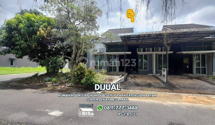 Rumah Hook Siap Huni di Beverly Park Extension Batam Center 1