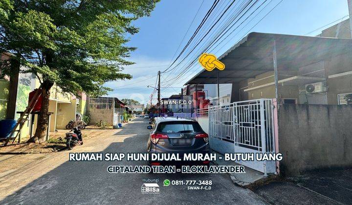 Rumah Siap Huni di Ciptaland Tiban Blok Lavender - Sudah Renovasi 2