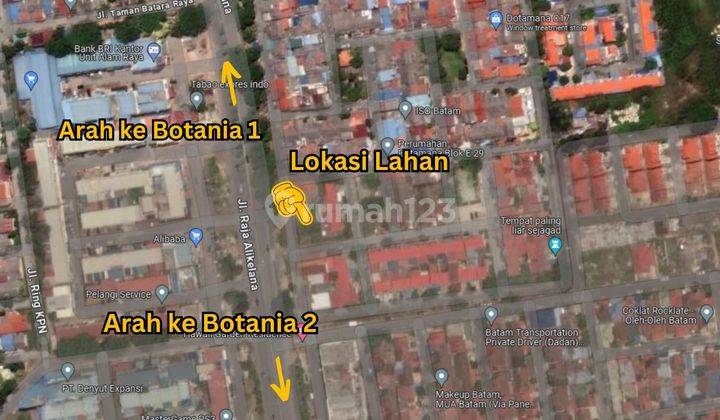 foto lainnya kavling untuk 4 ruko jalan