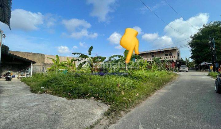 tampak depan kavling untuk 4 ruko jalan