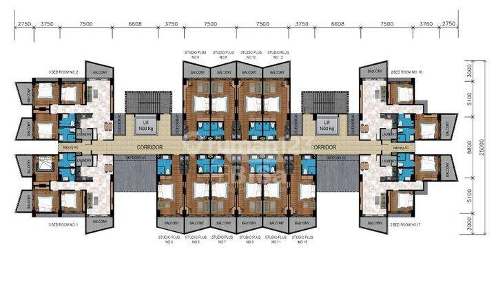 Bukit Maranatha Apartment Studio Plus Yang Luas 2