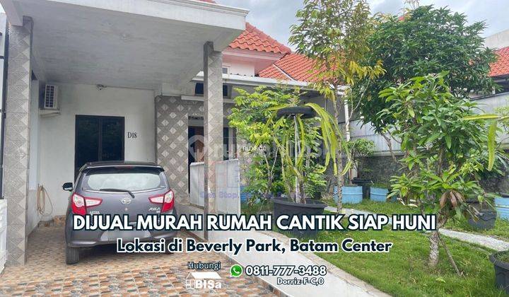 Rumah Cantik Siap Huni di Beverly Park, Batam Center 2