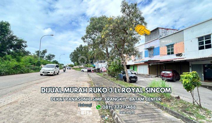 Ruko 3 Lantai Murah Dan Strategis di Royal Sincom Batam Center  2