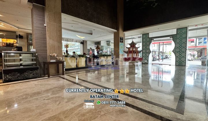 3 Star Hotel Currently Operating Full Facility Batam Center
