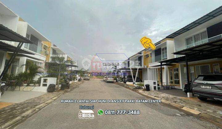 Rumah 2 Lantai Siap Huni di Ansley Park, Batam Center  2