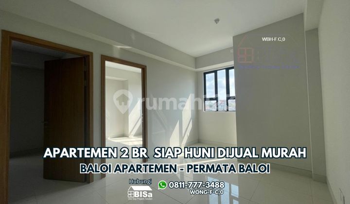 ruang keluarga apartemen 2 br baloi view
