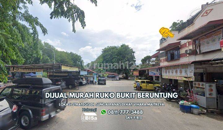 Ruko Murah 2.5 Lt di Bukit Beruntung Sei Panas  2