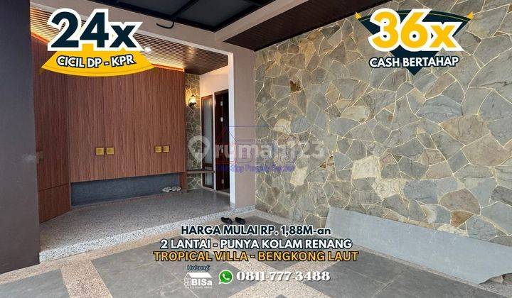 Tropical Villa Bengkong - Dekat Pantai Berkolam Renang Pribadi 2