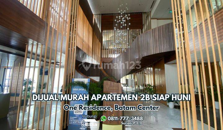 Apartemen Fully Furnished 2BR di One Residence Batam 2