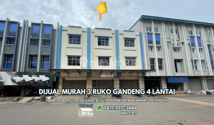 Ruko Murah 4 Lantai Gandeng 3 di Oceanic Bliss Pasir Putih 1