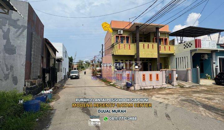 Rumah 2 Lantai Posisi Hook di Modena Regency Batam Center 2