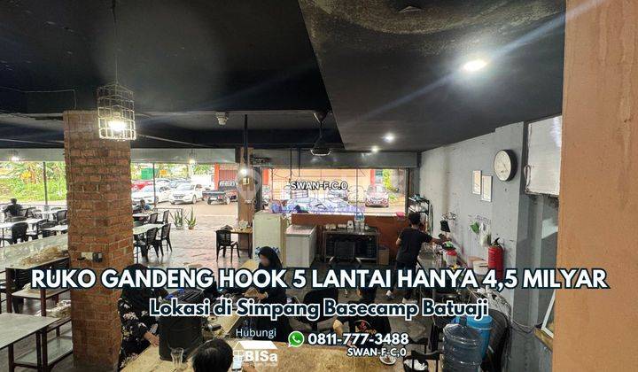 Ruko Gandeng Hook 5 Lt Simpang Basecamp Batuaji Hanya 4,5 Milyar 2