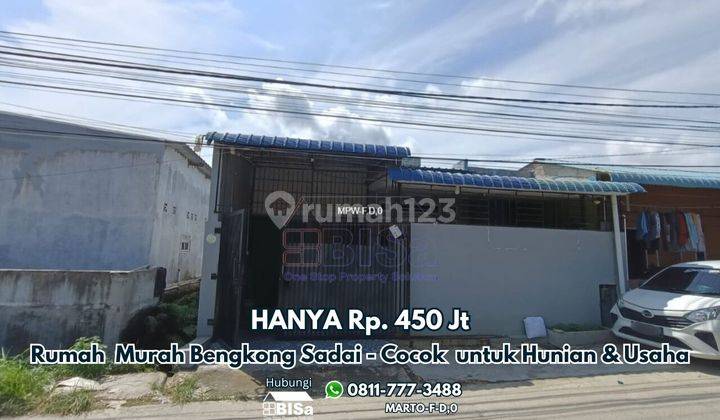 Rumah Murah Hanya Rp 450 Jt Bengkong Sadai, Cocok Untuk Usaha 1