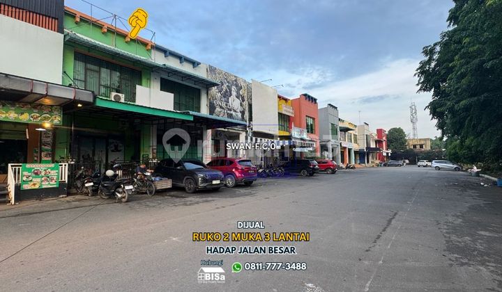 2-Front 3-Storey Shop House at KDA Junction Facing Main Road Batam Center 2