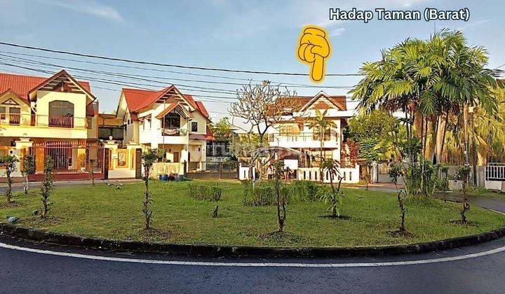 Rumah Villa Single House 2 Lantai Rosedale Hadap Taman Dijual 2