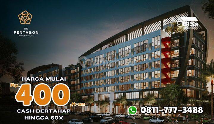 The Pentagon Apartemen Start Rp. 400an Jt Bisa Cash Bertahap 60x 1