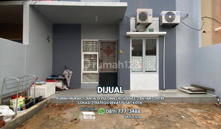 Rumah Murah 1 Lantai di Pulomas Residence 2 Batam Centre 2