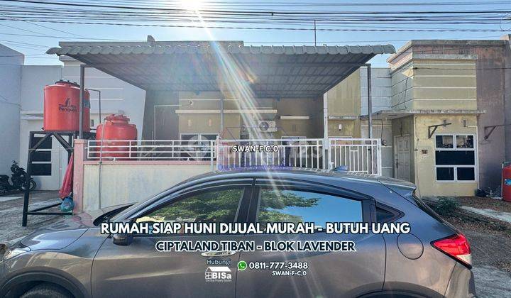 Rumah Siap Huni di Ciptaland Tiban Blok Lavender - Sudah Renovasi 1