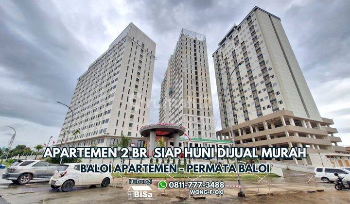 Apartemen 2 BR Baloi View City Batam, Dekat Mall Kampus 1