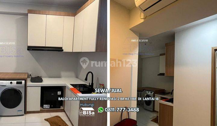 Baloi Apartment Fully Renovasi Lt 18, Dekat Grand Batam Mall  2